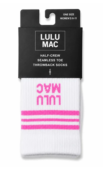 Girlie Girl LULU MAC Socks (Single Pair)