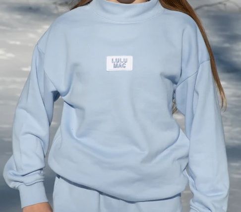 Youth Girlie Girl LULU MAC Terry Cloth Sweatshirts