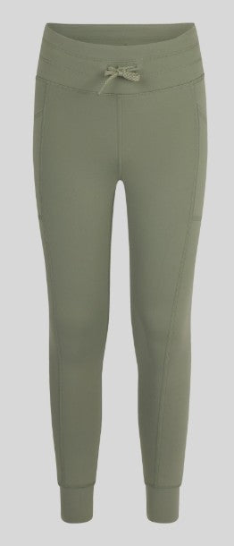 Girls 90 Degree Lux High Rise Cuffed Jogger Legging