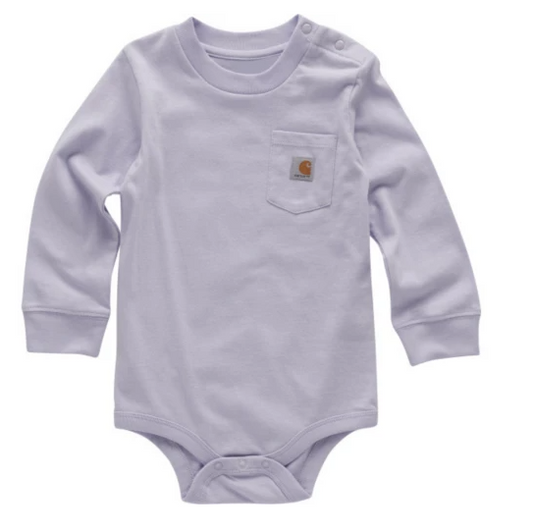 Carhartt Infant L/S Pocket Bodysuit (Mica)