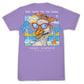 Youth Girls Simply Southern Silly Goose On The Loose T-Shirt (Grape)