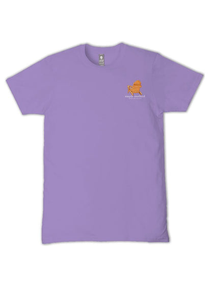 Youth Girls Simply Southern Silly Goose On The Loose T-Shirt (Grape)