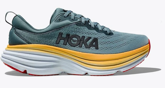 Men's Hoka Bondi 8 (Goblin Blue/Mountain Spring)