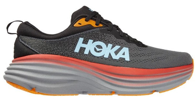 Men's Hoka Bondi 8 (Anthracite/Castlerock)