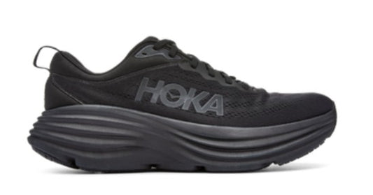 Women's Hoka Bondi 8 (Black/Black)