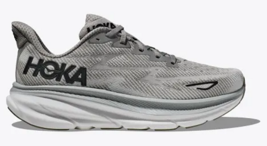 Men's Hoka Clifton 9 (Wide) Harbor Mist/Black