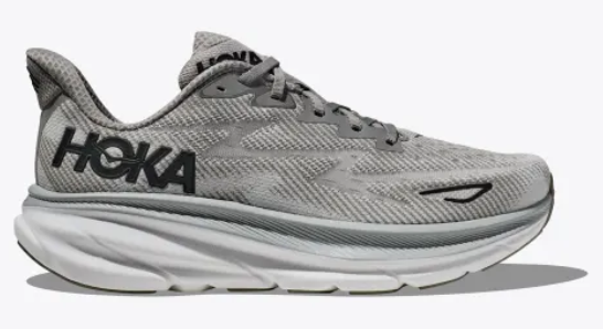 Men's Hoka Clifton 9 (Harbor Mist/Black) (MEDIUM)