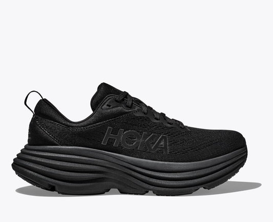 Men's Hoka Bondi 8 Wide (Black/Black)
