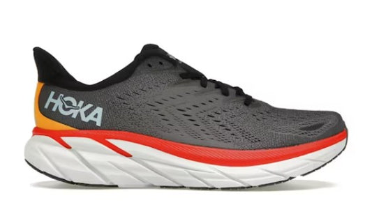 Men's Hoka Clifton 8 (Anthracite/Castle Rock)