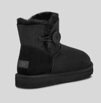 Women's UGG Mini Bailey Button II (Black)