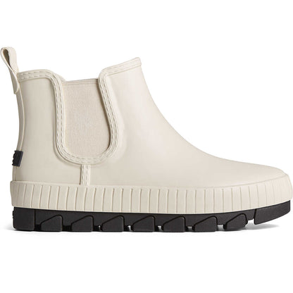 Women's Sperry Torrent Chelsea Waterproof Rain Boot Matte White