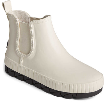 Women's Sperry Torrent Chelsea Waterproof Rain Boot Matte White