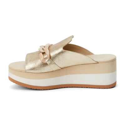 Matisse Jada Platform Wedge Gold Frost