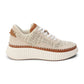 Coconuts By Matisse Go To Platform Sneaker (Tan Woven)