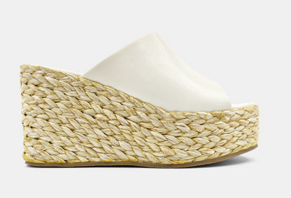 Shu Shop Jodie Espadrille Sandal Bone