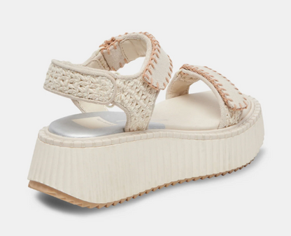 Dolce Vita Debra Sandal Ivory Suede