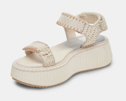 Dolce Vita Debra Sandal Ivory Suede
