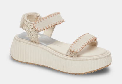 Dolce Vita Debra Sandal Ivory Suede