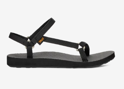 Women's Teva Original Universal Slim Sandal (Black)