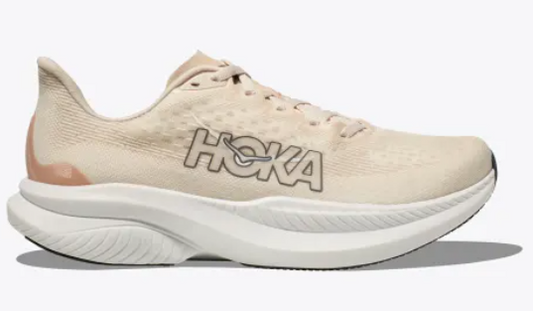 Women's Hoka Mach 6 Eggnog/Vanilla