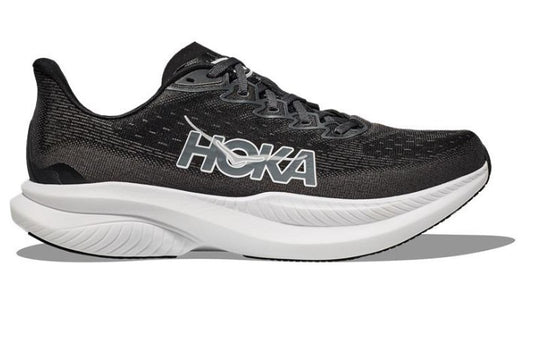 Women's Hoka Mach 6 (Black/White)