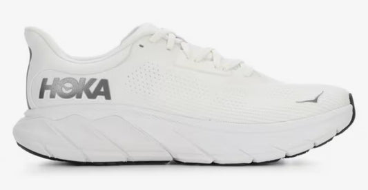 Men's Hoka Arahi 7 (Blanc De Blanc/Steel Wool)