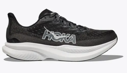Men's Hoka Mach 6 (Black/White)