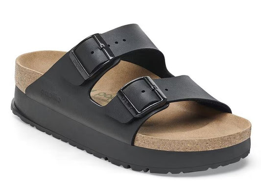 Women's Birkenstock Arizona Papillio Platform (Black)