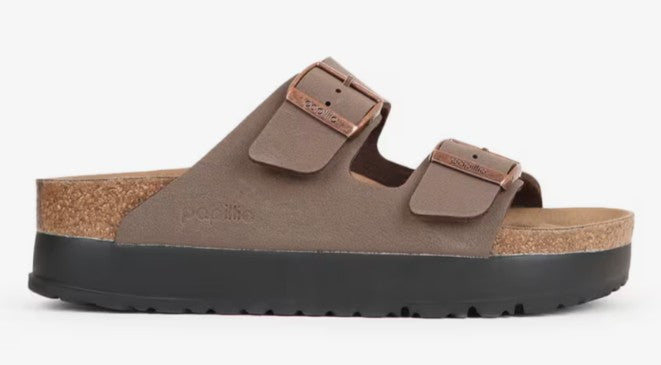 Women's Birkenstock Papillio Arizona Platform (Mocha)