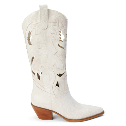 Matisse Alice Western Boot (Vintage White)