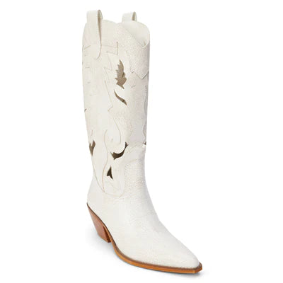 Matisse Alice Western Boot Vintage White