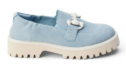 Matisse Hutch Chunky Loafer (Light Blue)
