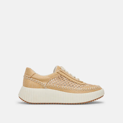 Dolce Vita Dolen Sneaker Light Natural Raffia