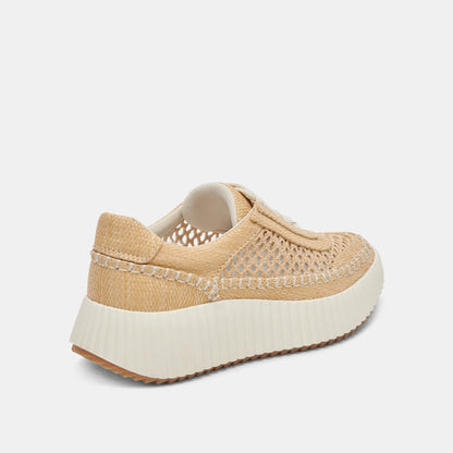 Dolce Vita Dolen Sneaker Light Natural Raffia