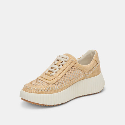 Dolce Vita Dolen Sneaker Light Natural Raffia