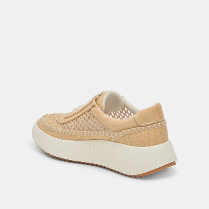 Dolce Vita Dolen Sneaker Light Natural Raffia