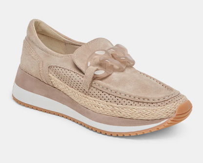 Dolce Vita Jadah Sneakers Taupe Suede