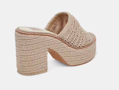 Dolce Vita Ladin Heels Dove Woven