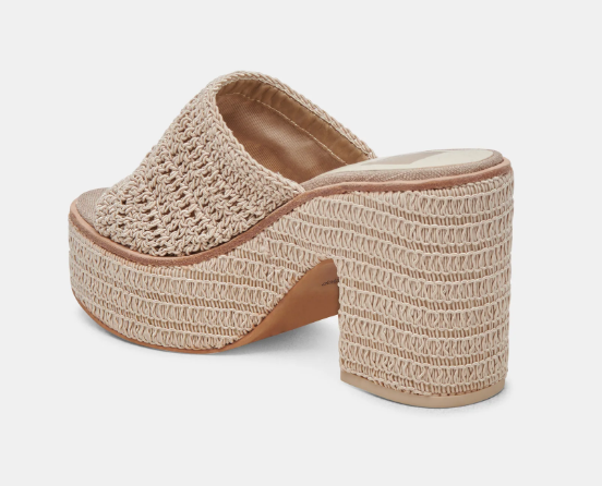 Dolce Vita Ladin Heels Dove Woven