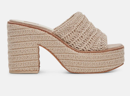 Dolce Vita Ladin Heels Dove Woven