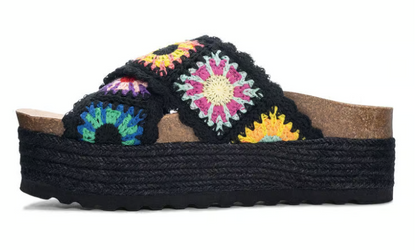 Dirty Laundry Plays Casual Sandal (Black)