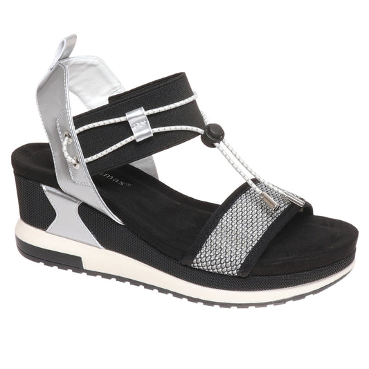 Pierre Dumas Lyra-4 Wedge Sandal