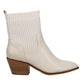 Corkys Crackling Pull On Bootie Ivory