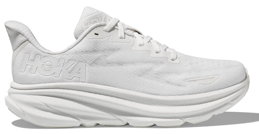 Women's Hoka Clifton 9 (White/White)