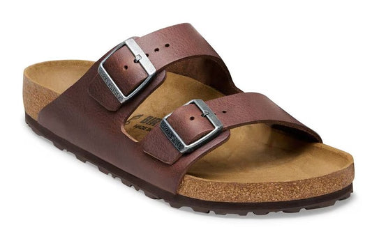 Men's Birkenstock Arizona Grip Leather-Vintage Wood Roast