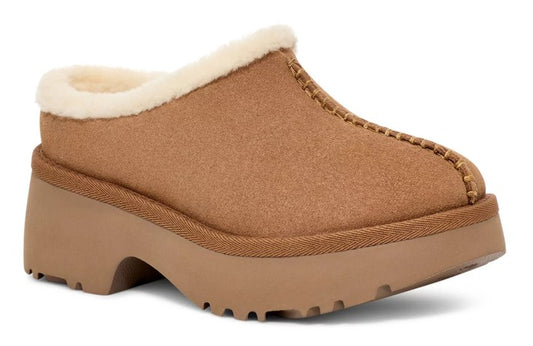 Women's UGG New Heights Cozy Clog (Chestnut)