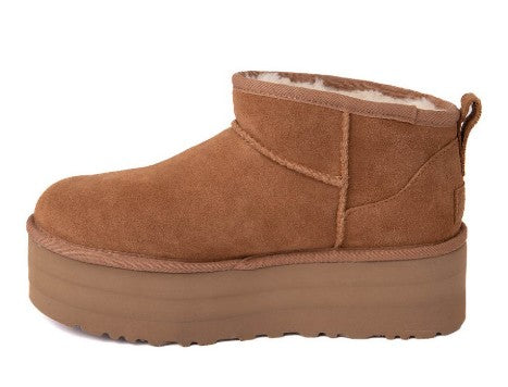 Women's UGG Classic Ultra Mini Platform (Chestnut)