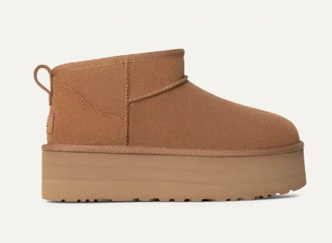 Women's UGG Classic Ultra Mini Platform (Chestnut)
