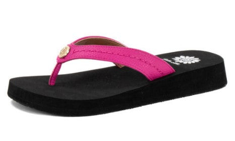 Yellow Box Felio Sandal (Fuchsia)