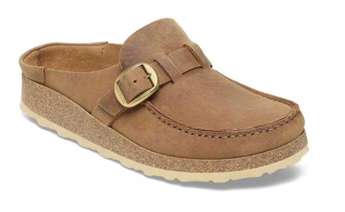 Women's Birkenstock Buckley Oiled Leather (Cognac)